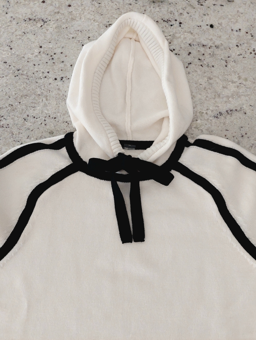 Lou & Grey for LOFT Tipped Hoodie Sweater Size XS - Picture 7 of 10